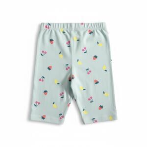 Cat & Jack Girls Bike Shorts M 8 Fruit Print Cotton Stretch NWT